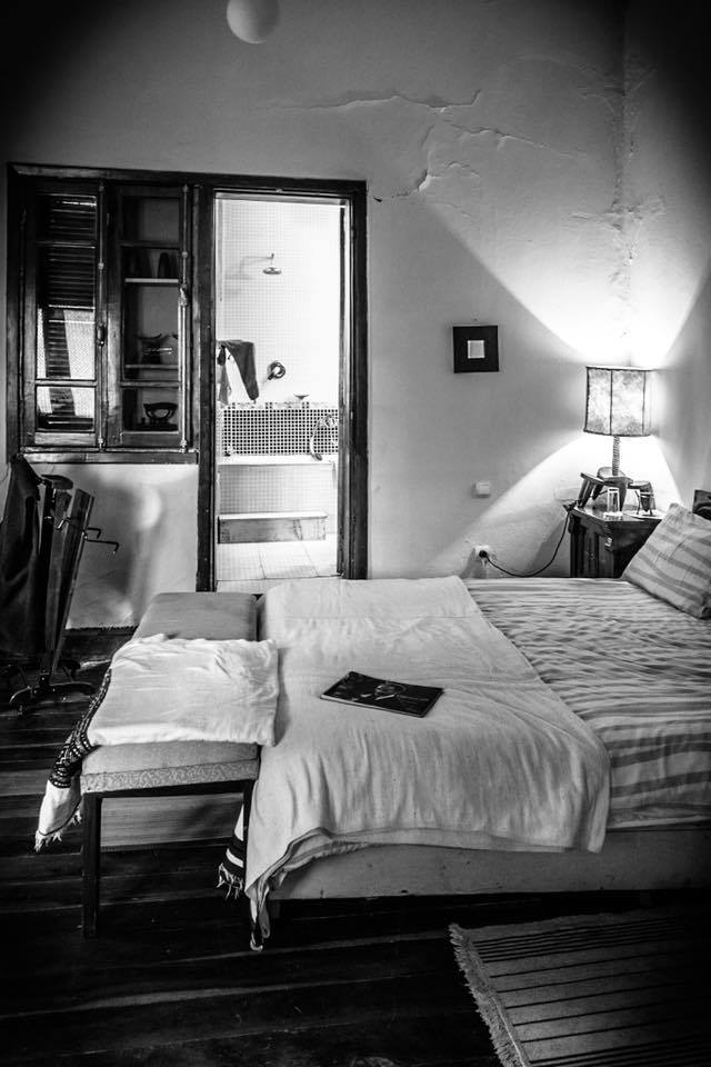 Historic bedroom interior